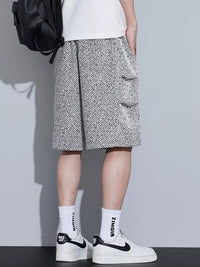 Men's Plus Size Athletic Shorts with Pockets - Loose Fit