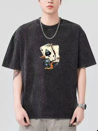 Men's Oversized Cotton T-Shirt | Heavyweight Graphic Tee
