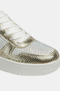 Forever Link Rhinestone Platform Flat Sneakers Trandify Deal