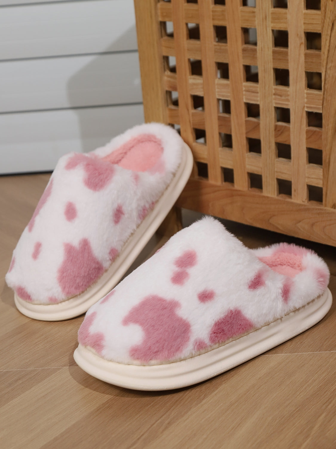 Animal Print Faux Fur Slippers Trandify Deal
