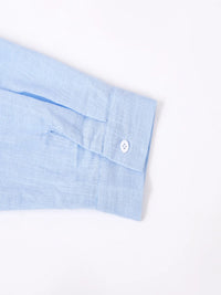 Premium stretch fabric men’s dress shirt with chest pocket – Trendy menswear essential