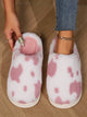 Animal Print Faux Fur Slippers Trandify Deal