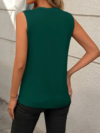 Round Neck Sleeveless Tank Trandify deal
