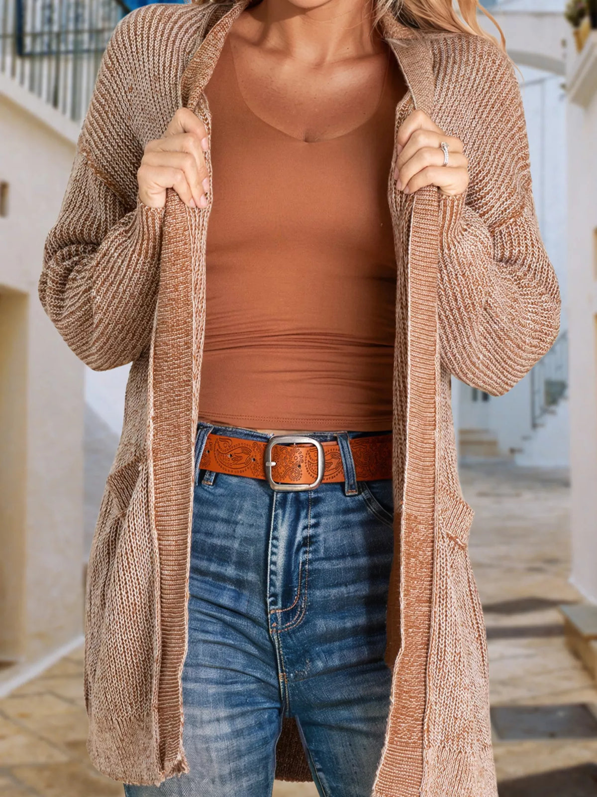 Oversized Cardigan with Pockets