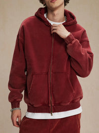 Athletic men’s zip hoodie – breathable winter layering essential