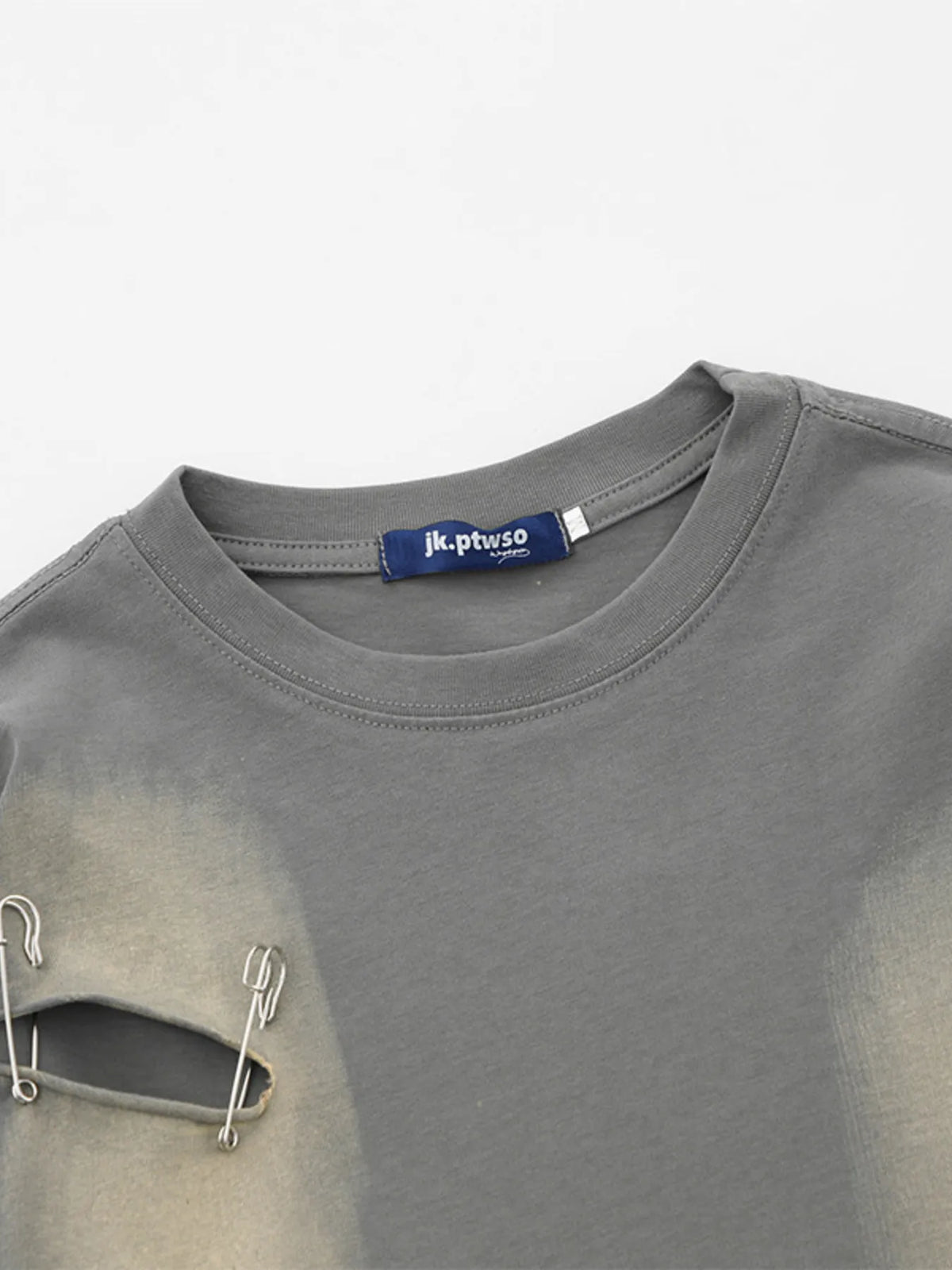 Men’s Distressed Vintage Tee – Soft Long Sleeve Crewneck | Free Shipping