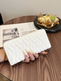 PU Leather Solid Color Wallet Trandify deal