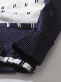 Winter knit sweater for men, breathable lightweight top, layering essential