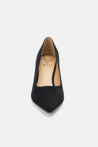 Beast Fashion Faux Suede Point Toe Pumps Trandify Deal