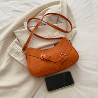 Women's Stylish Crocodile Shoulder Bag – Trendy Crossbody Purse for Outfits