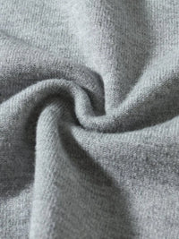 Plus size men's ribbed hem sweater – long sleeve cozy pullover for big & tall