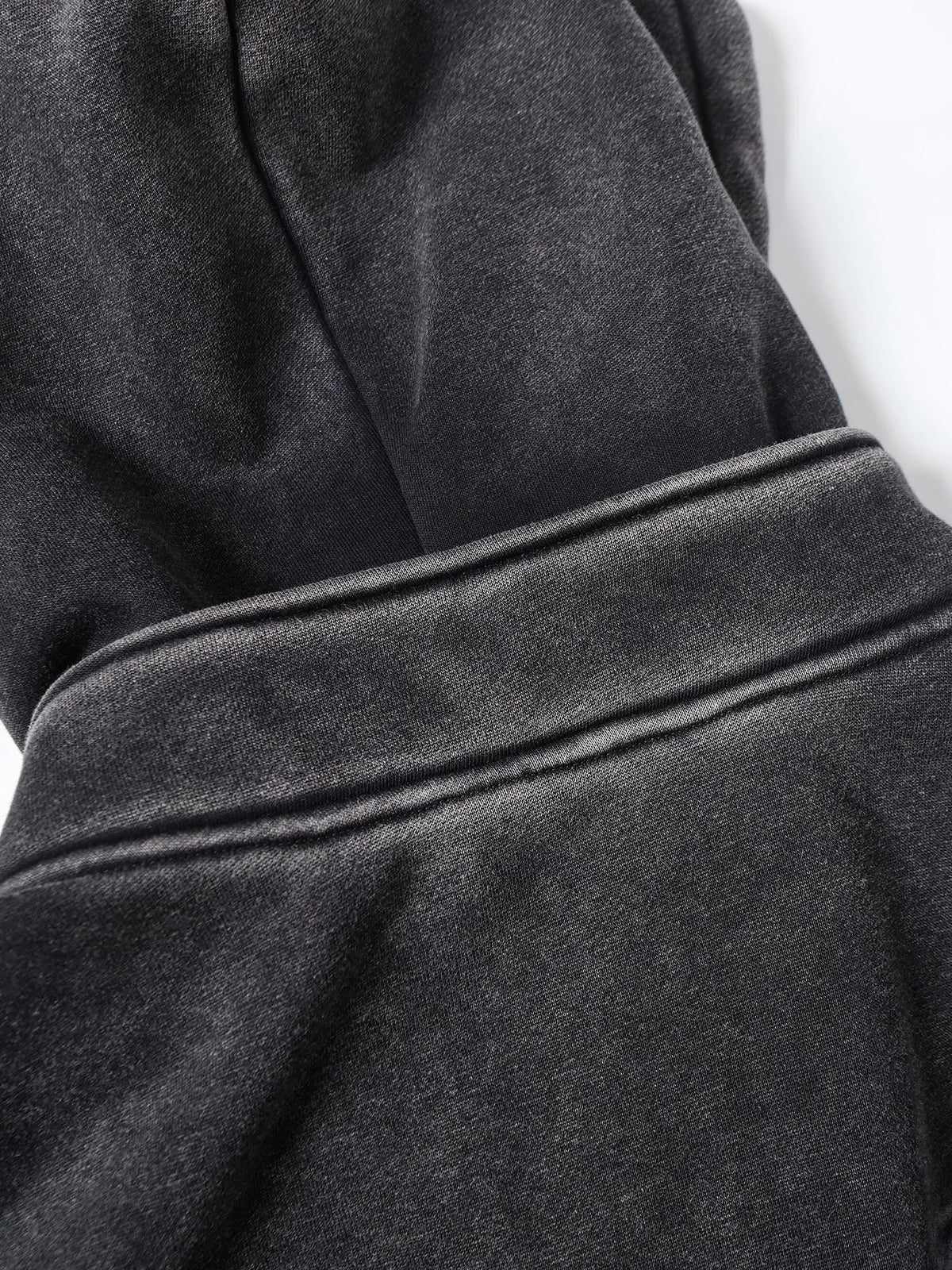 Men’s Distressed Zip-Up Hoodie – Soft Washed Cotton Streetwear Pullover