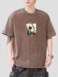 Men's Oversized Cotton T-Shirt | Heavyweight Graphic Tee