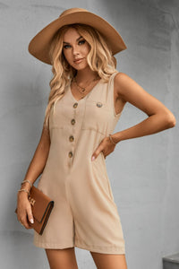 Trendy sleeveless jumpsuit for women – lightweight & breathable