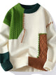 Oversized Chunky Knit Sweater for Men – Trendy Casual Warm Wear