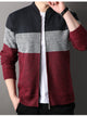 Trendy Men’s Color Block Sweater – Regular Fit & Comfortable Fabric
