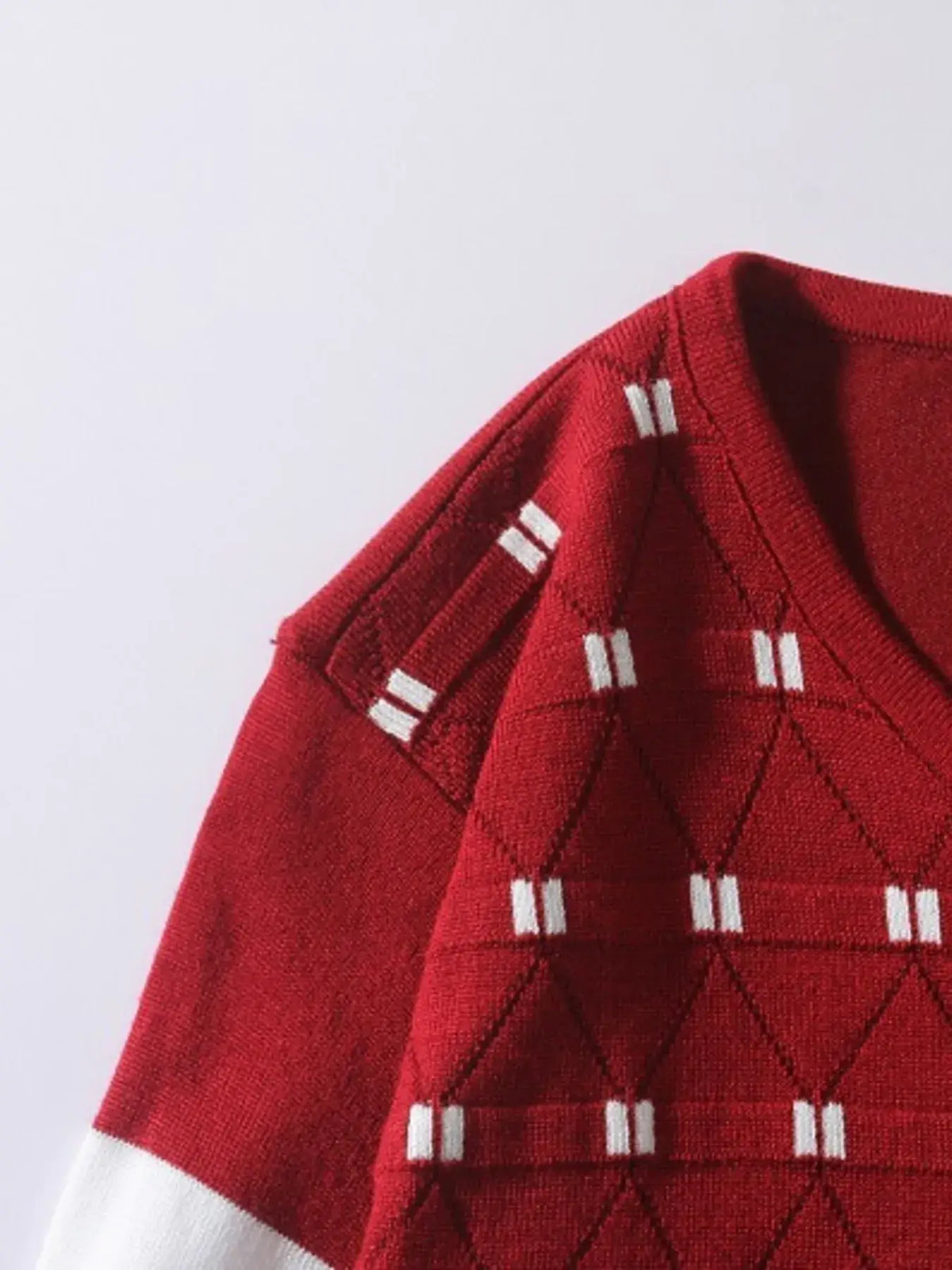 Winter knit sweater for men, breathable lightweight top, layering essential