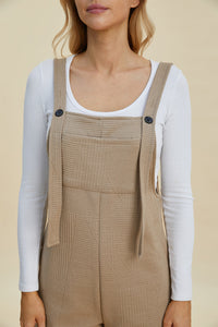 Double Take Full Size Texture Sleeveless Romper Trandify deal