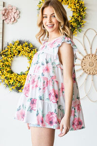 Heimish round-neck ruffled tunic – casual plus-size women’s top – free shipping USA