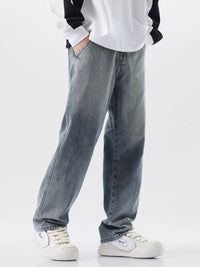 Men's Relaxed Fit Jeans | Washed Comfort & Style