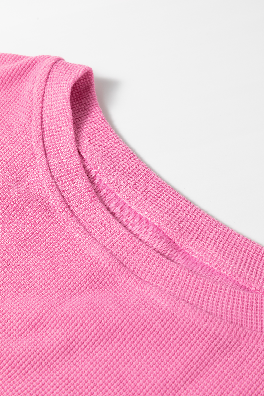 Exposed Seam Contrast Long Sleeve Sweatshirt Trandify Deal