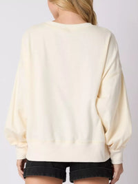 Sequined Gingerbread Christmas Sweater | Women's Holiday Top