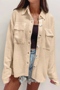 Cozy Long Sleeve Shacket for Layering - TrandifyDeal