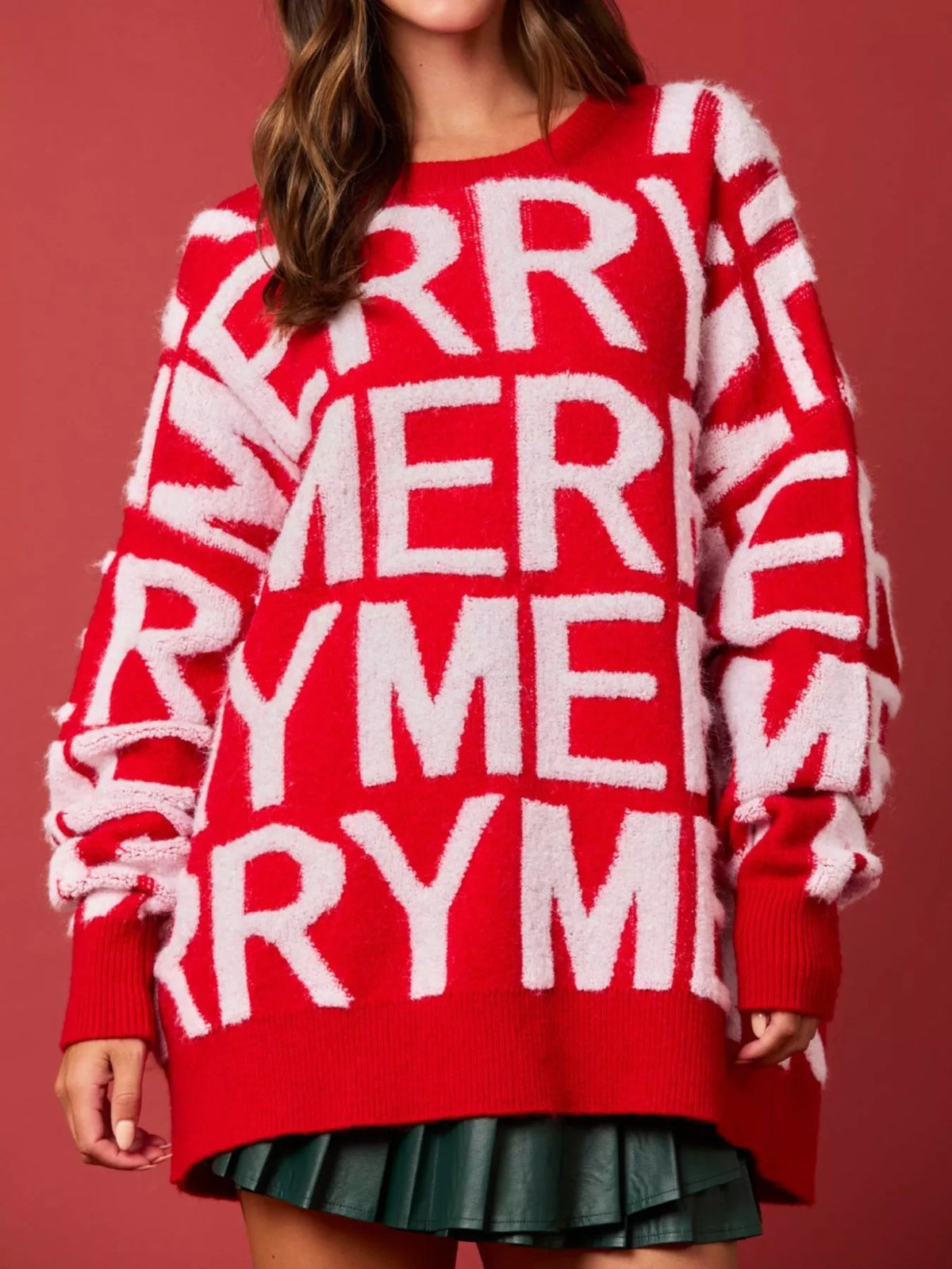 Women's Ugly Christmas Sweater | Oversized Festive Holiday Pullover