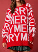 Women's Ugly Christmas Sweater | Oversized Festive Holiday Pullover