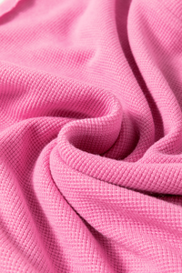 Exposed Seam Contrast Long Sleeve Sweatshirt Trandify Deal