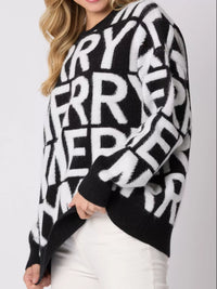 Women's Ugly Christmas Sweater | Oversized Festive Holiday Pullover