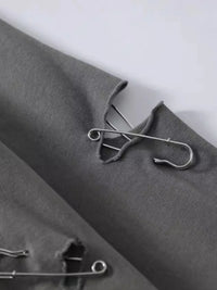 Men’s Distressed Vintage Tee – Soft Long Sleeve Crewneck | Free Shipping