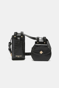 Nicole Lee USA 2 Piece Texture Belt Bag Trandify deal