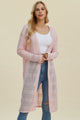 Double Take Full Size Open Front Longline Cardigan Trandify deal