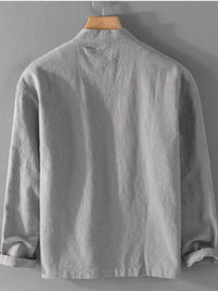 Men's Plus Size Open Front Long Sleeve Cardigan – Lightweight Big & Tall Lounge Wear – Trendy Oversized Cover-Up