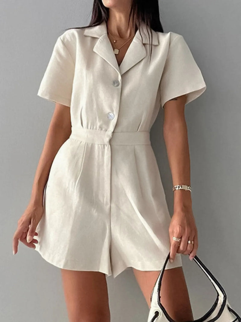 Trendy Women’s Romper Outfit – Lightweight & Comfortable Fashion for Summer