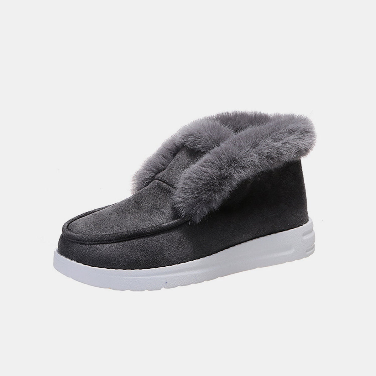 Furry Suede Snow Boots Trandify Deal