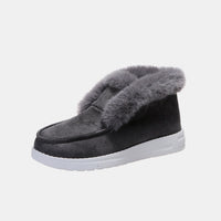 Furry Suede Snow Boots Trandify Deal