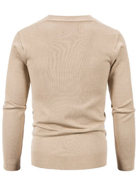 Stylish Oversized Men’s Cardigan – Soft Layering Sweater for Fall