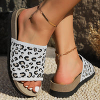 Leopard Open Toe Sandals Trandify Deal