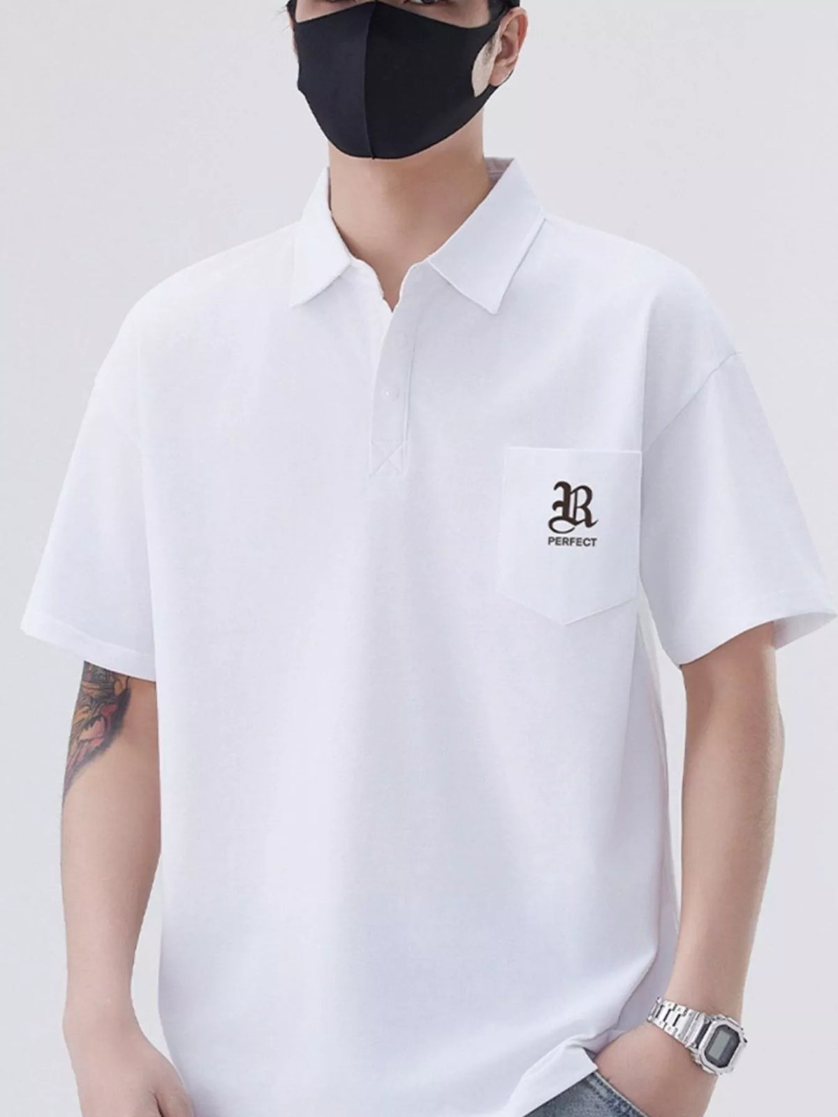 Plus Size Men's Polo T-shirt | Regular Fit | Cotton Blend