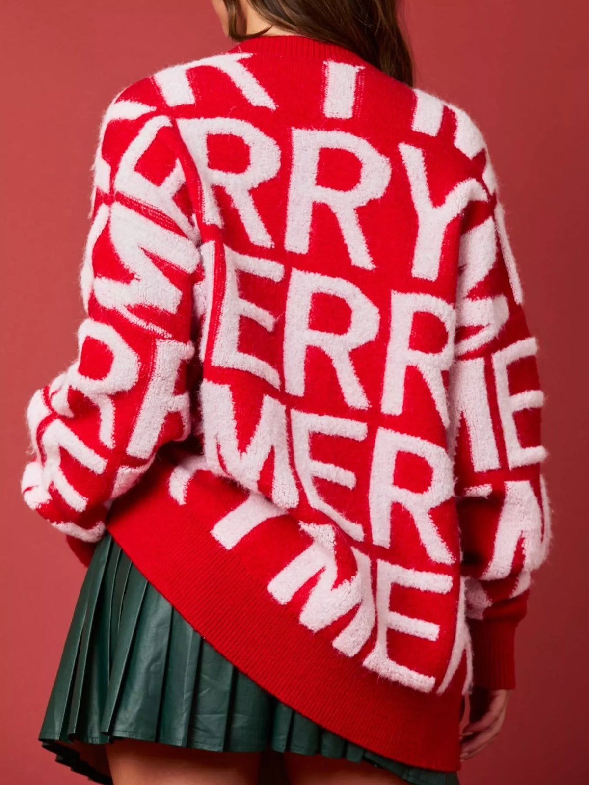Women's Ugly Christmas Sweater | Oversized Festive Holiday Pullover