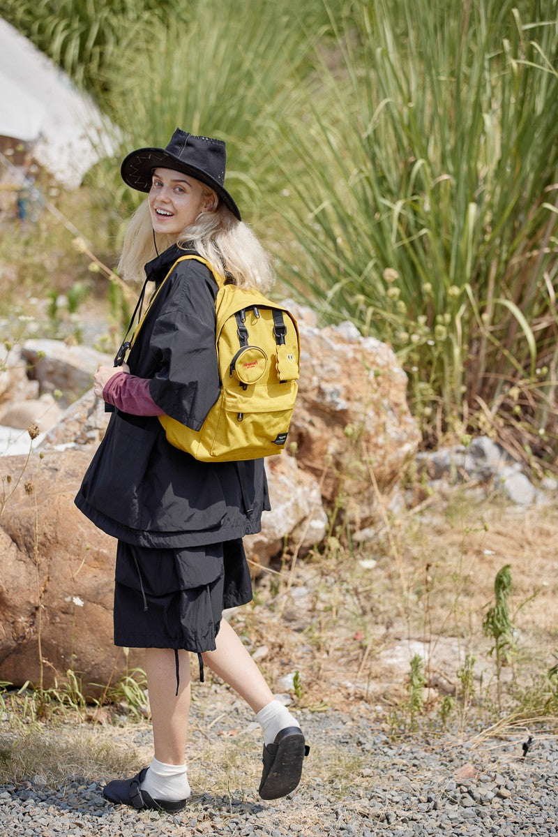 Himawari Waterproof Canvas Backpack Bag with Removable Coin Purse Trandify Deal