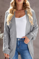 Cable-Knit Open Front Cardigan Trandify Deal