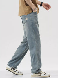 Men's Wide Leg Jeans | 70s Retro Style | Comfort Stretch