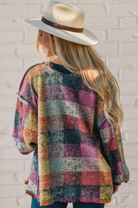 Trendy Women’s Shacket with Exposed Seam Detailing - TrandifyDea