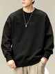 Men's Plus Size Cozy Long Sleeve Sweatshirt – Relaxed Fit Pullover for Big & Tall