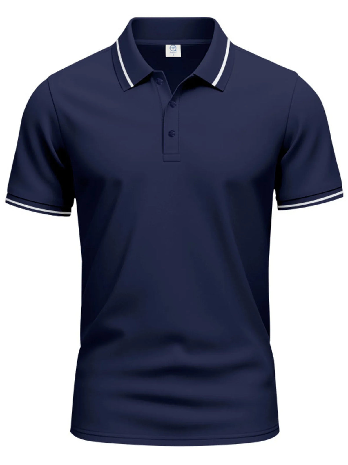 Plus size men’s collared polo – moisture-wicking fabric for golf & casual wear