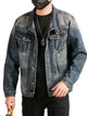 Men's Washed Denim Jacket | Relaxed Fit