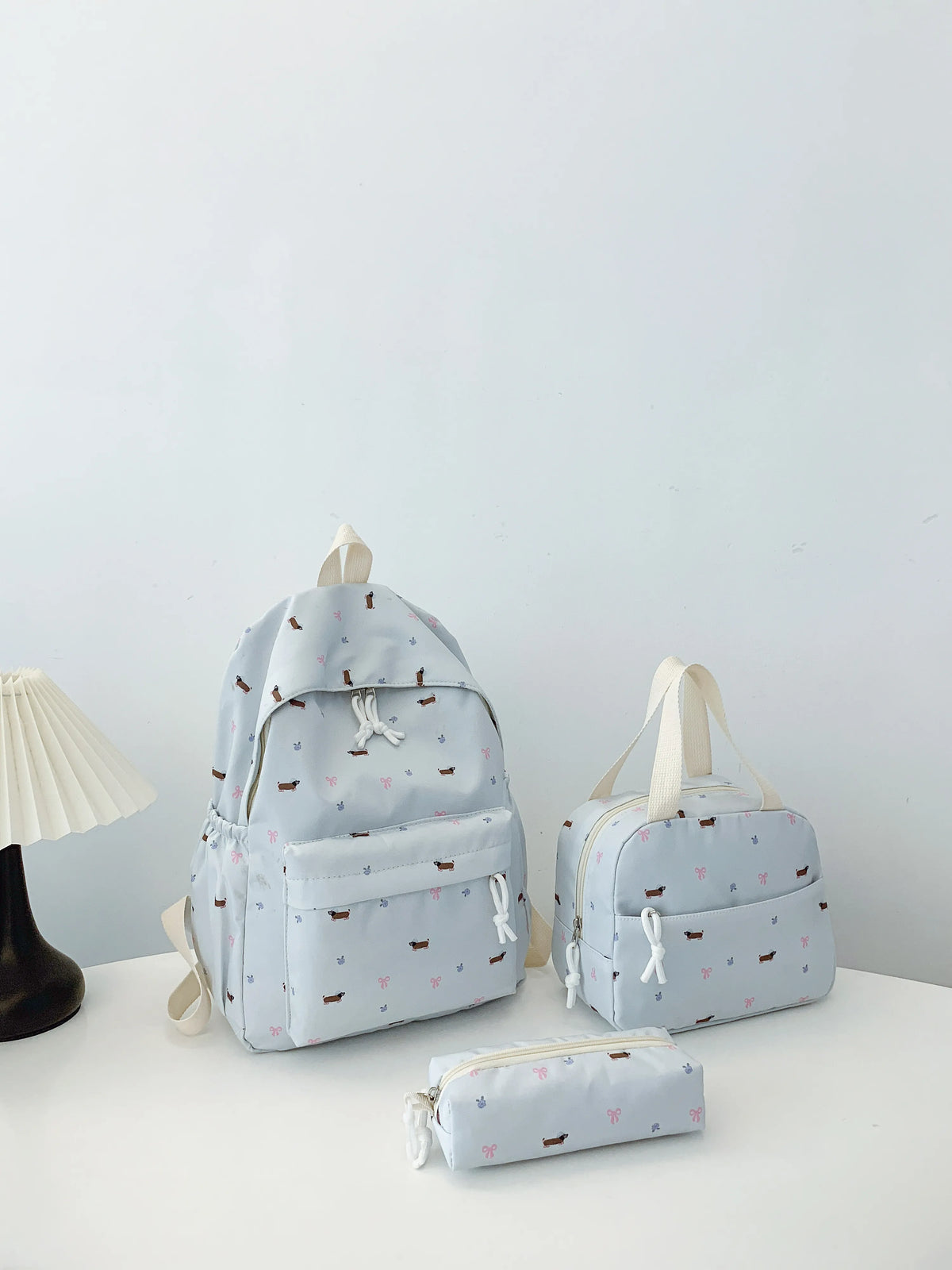 Matching daisy clutch and tote set – 3-piece boho women’s bags